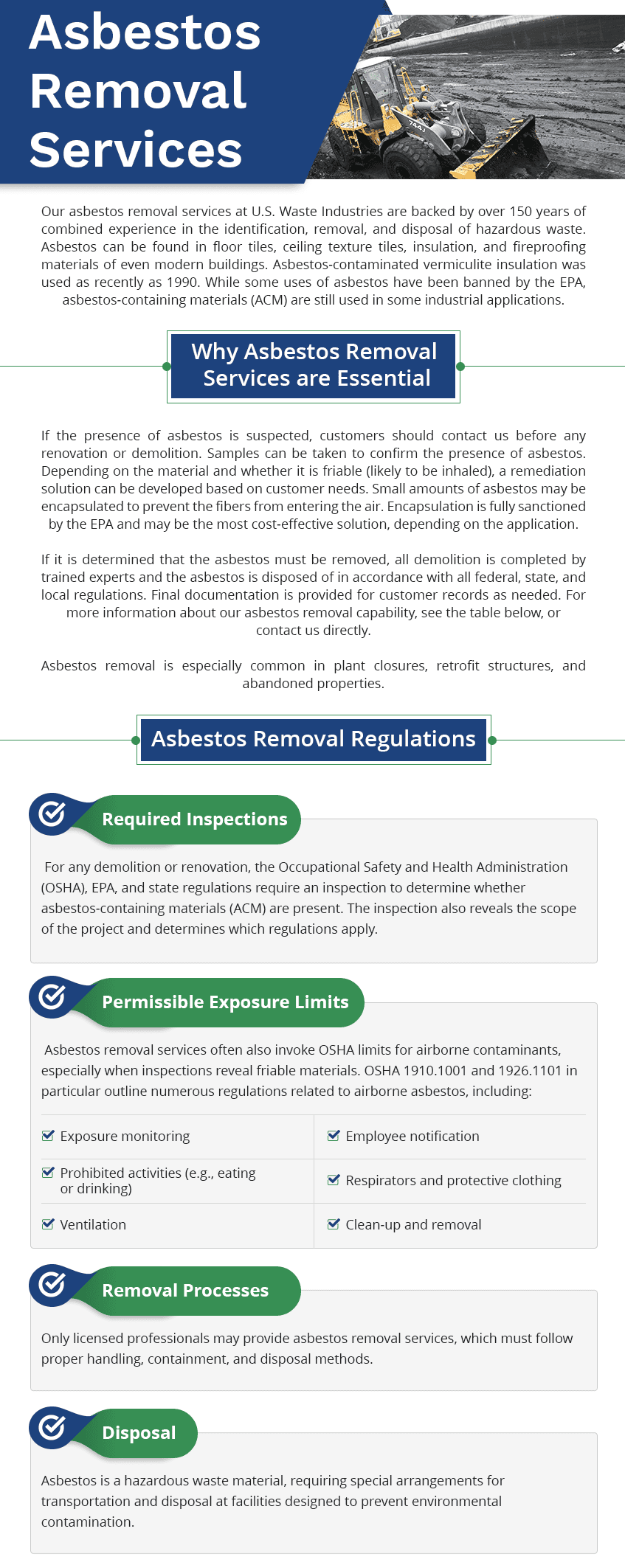 Asbestos Removal Services
