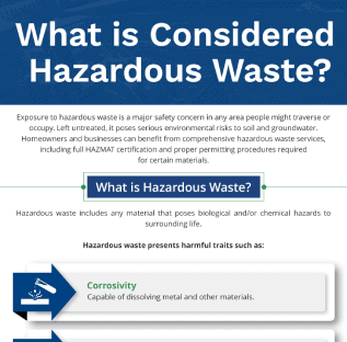 WHAT IS CONSIDERED HAZARDOUS WASTE